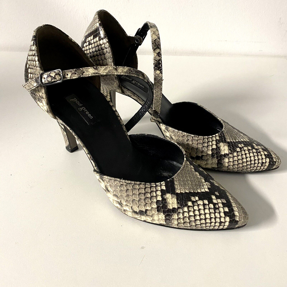 Paul Green Snakeskin Heels - Picture 2 of 9